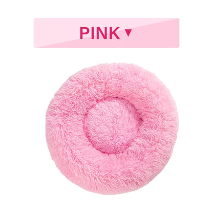 Fluffy Donut Pet Bed