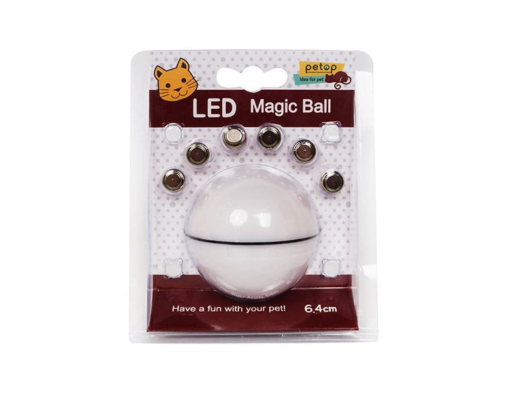 LED Laser Electronic Rolling Pet Funny Toy Ball