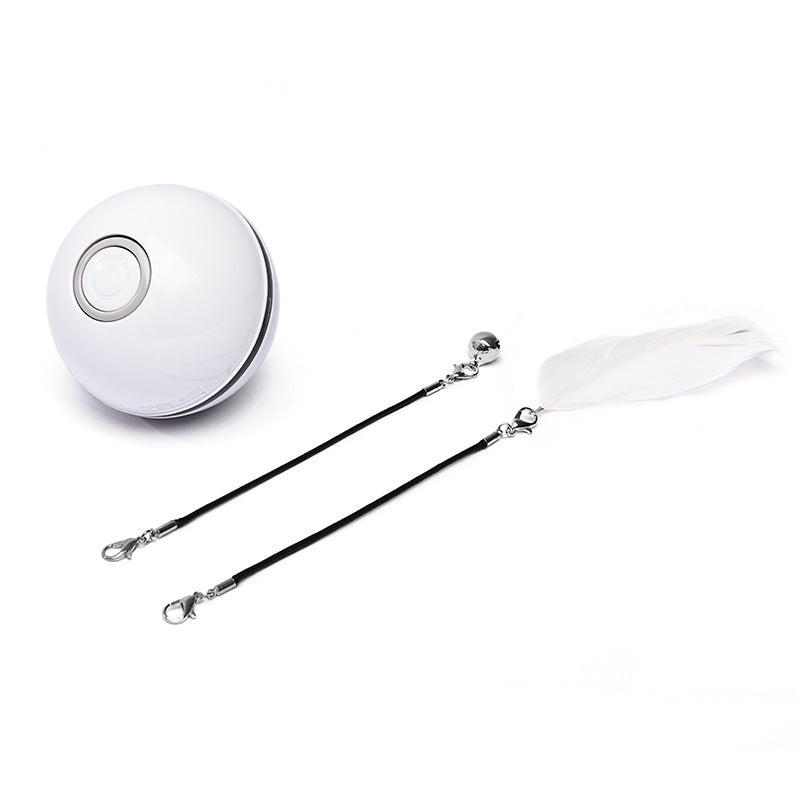 LED Laser Electronic Rolling Pet Funny Toy Ball