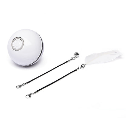 LED Laser Electronic Rolling Pet Funny Toy Ball