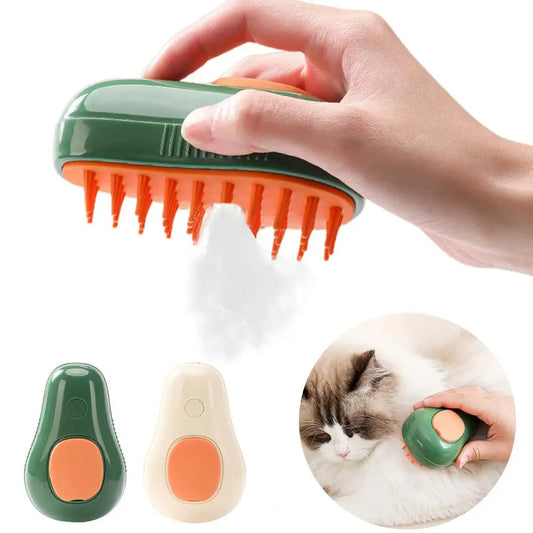 Pet Electric Self Cleaning Steamy Brush Comb