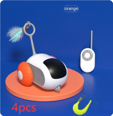 Remote Control Interactive Pet Car Toy