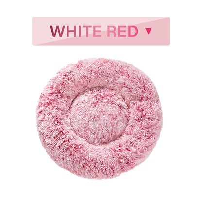 Fluffy Donut Pet Bed