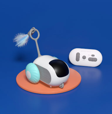 Remote Control Interactive Pet Car Toy